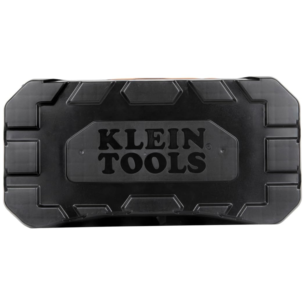 Klein Tools 55421BP-14 water-resistant base protects gear outdoors
