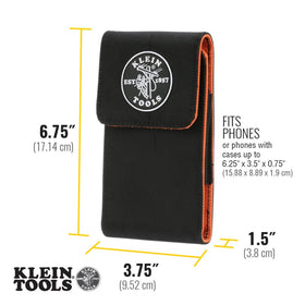 Klein Tools 55468 elastic sides securing phone in protective case