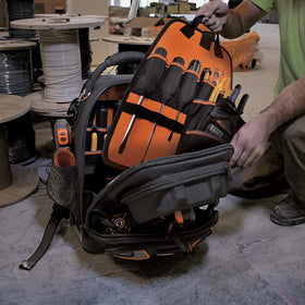 Klein Tools 55485 hanging hook for quick access between tasks.