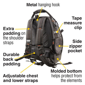 Klein Tools 55485 reinforced handle with aircraft cable for durable transport.
