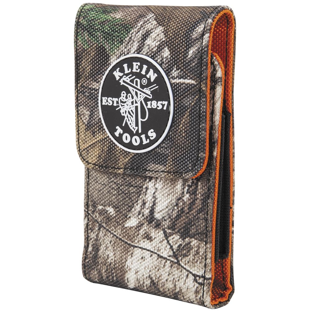 Klein Tools holder fits phones with cases up to 6.25 x 3.5 x 0.75 in
