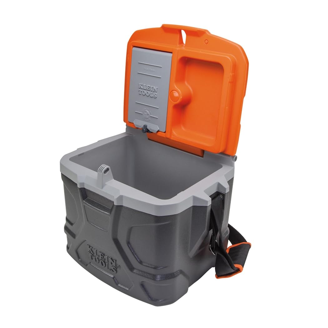 Klein Tools 55600 strap converts to a handle for easy transport.