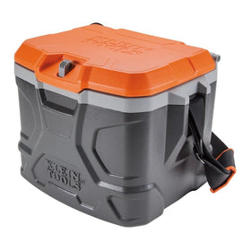 Klein Tools 55600 work cooler exterior keeps gear organized for the jobsite.