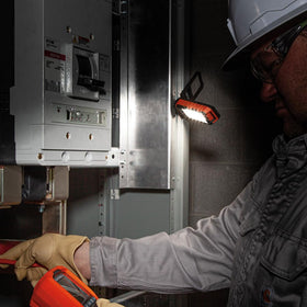 Klein Tools 56403 LED Light kickstand and magnets enable hands-free mounting