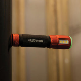 Klein Tools 56412 battery gauge shows charge level at a glance