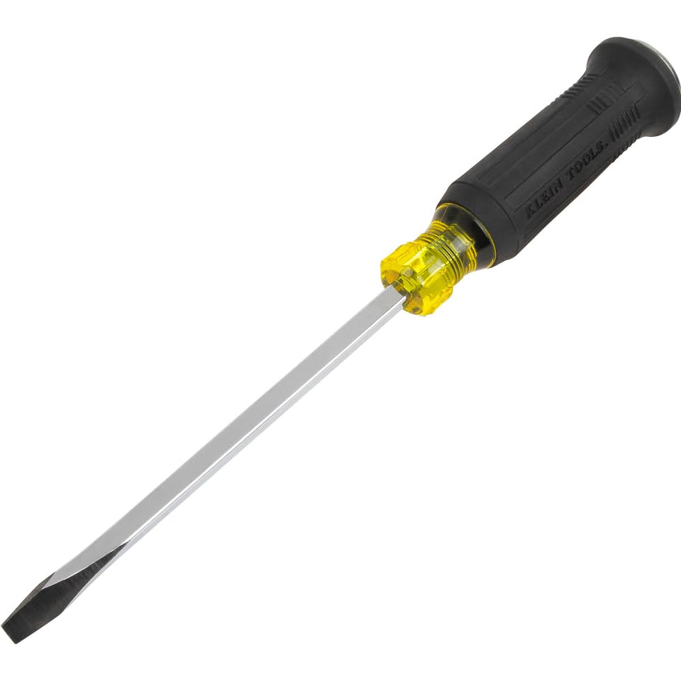 Klein Tools 6007DD demolition screwdriver with 5/16-inch tip for heavy-duty prying tasks.