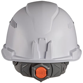 Klein Tools 60113RL rear view shows comfort-focused padding and strap-free mounting.