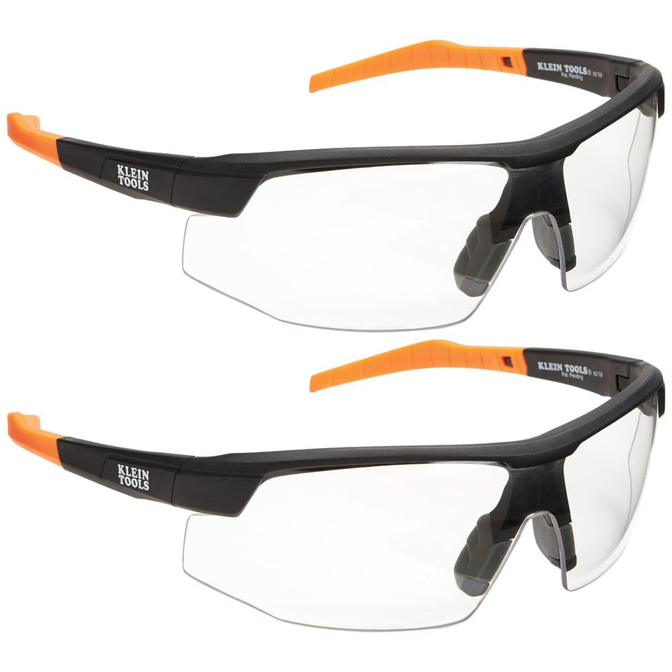 Klein Tools 60171 safety glasses with low-profile narrow lens for discreet, protective fit.
