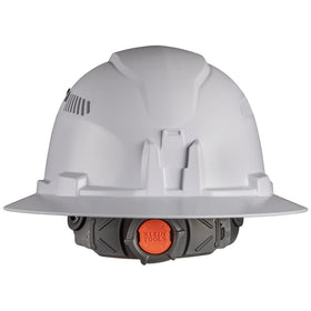 Klein Tools branding on the durable 60407RL hard hat