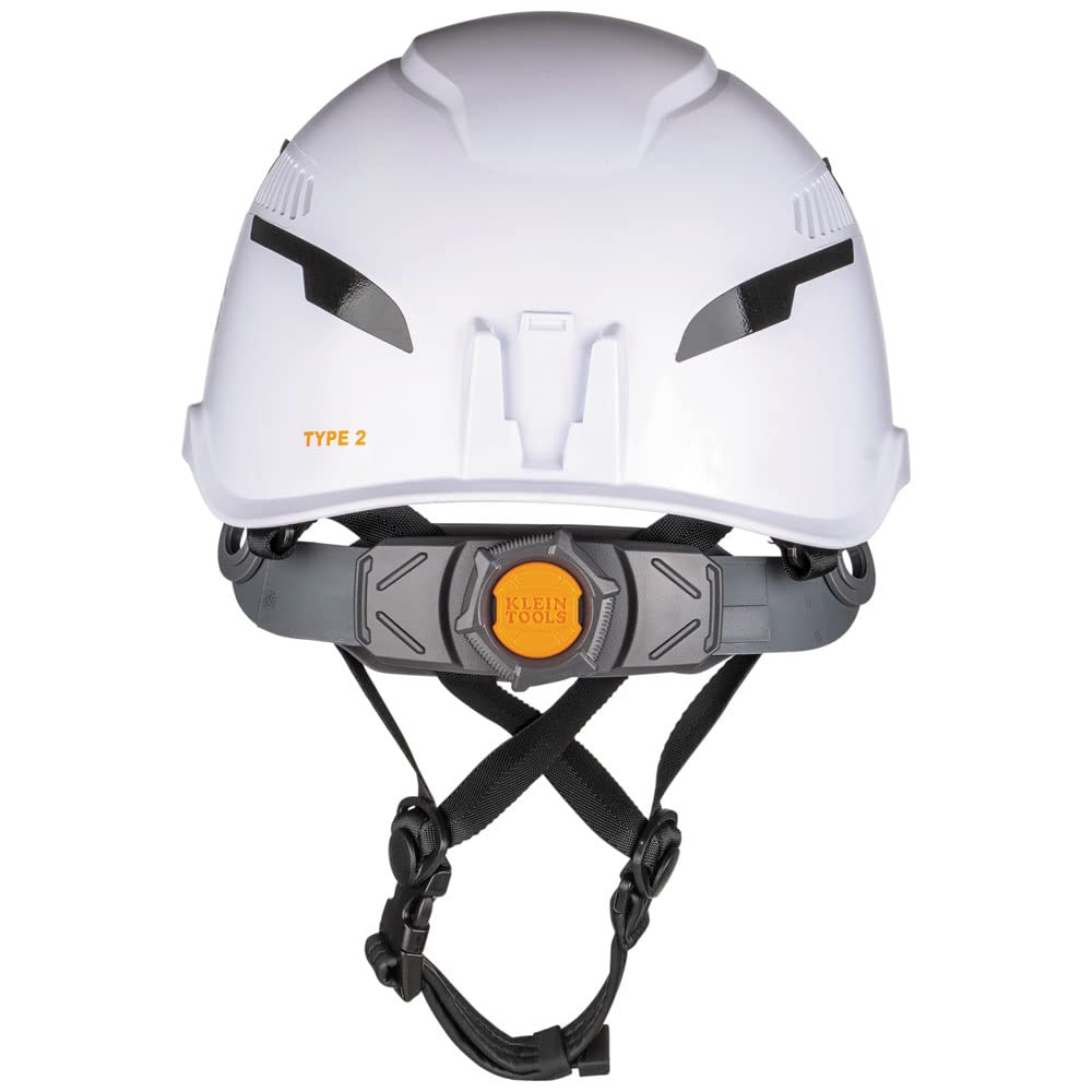 Klein Tools 60526 Safety Helmet sweatband close-up offers all-day comfort