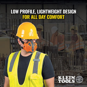 Adjustable strap system on Klein Tools 60552 for a personalized fit