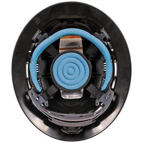 Klein Tools 60626 universal slots for hearing protection and face shields.
