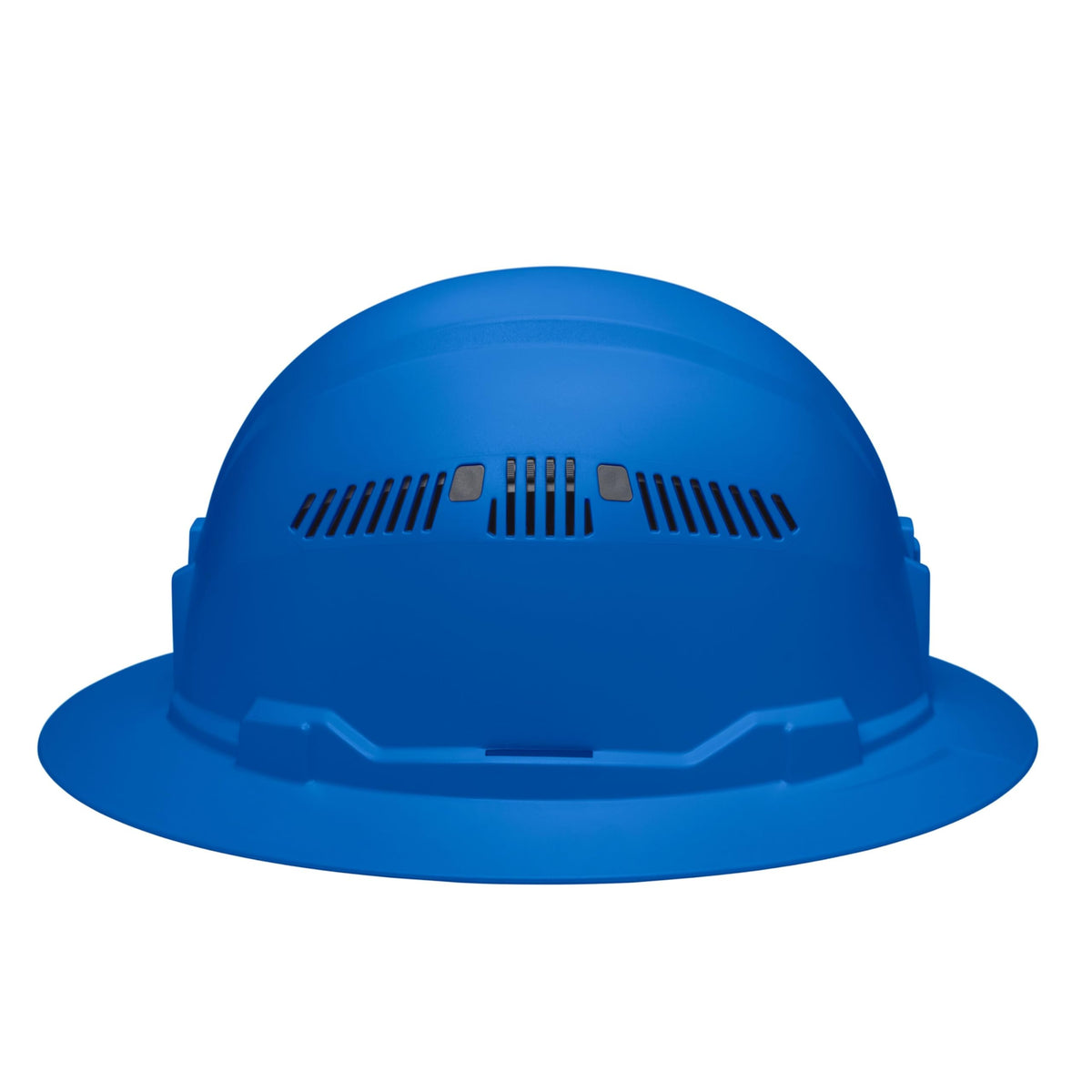 Flexible suspension system on Klein Tools 60871BR hard hat for secure fit