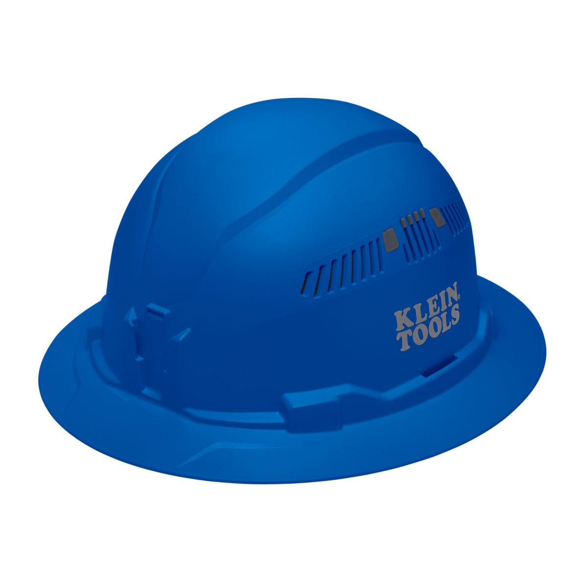 Klein Tools 60871BR vented hard hat, full brim, for cool all-day wear