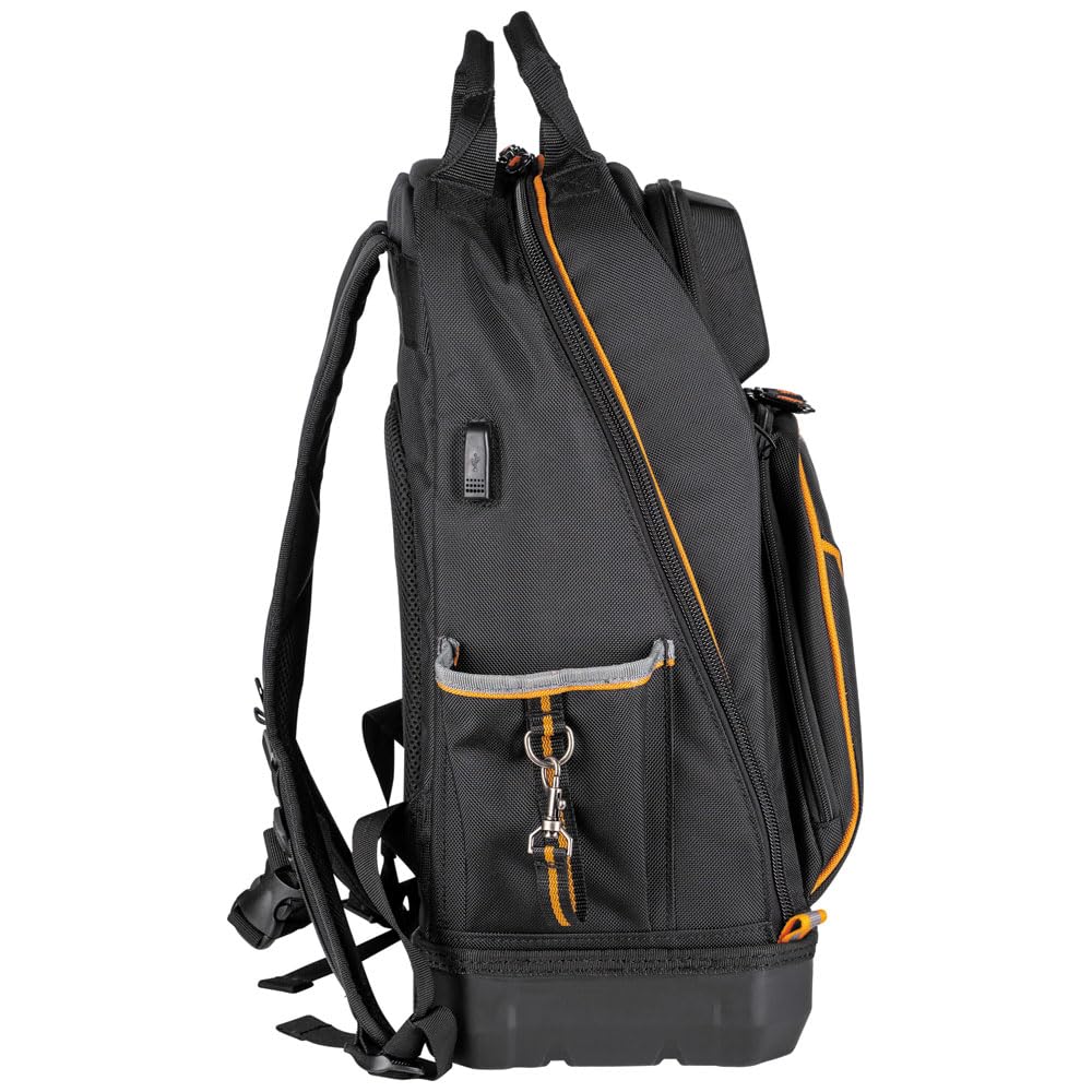 1680d water-resistant fabric protects tools on tough job sites