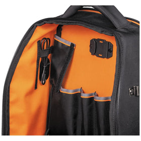 Soft neoprene pockets cushion meters and testers for safe storage.