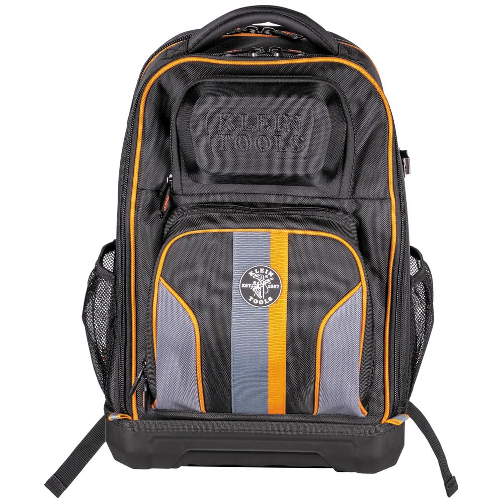 Durable water-resistant 1680d ballistic weave withstands harsh conditions of work sites.