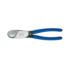 Klein Tools 63030 cable cutter in action, precise coaxial cuts