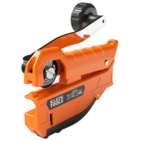 Klein Tools 63625 MC Cable Cutter jaw closeup shows precise cutting action for MC, BX, and AC cable