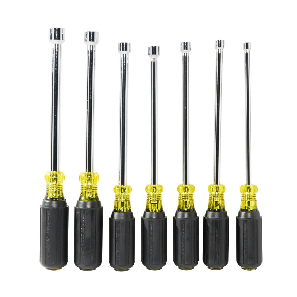 Klein Tools 647M chrome-plated shafts offer corrosion resistance.