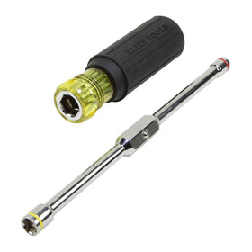 Klein Tools 65064 hex head with color-coded bands speeds tool identification.