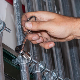 Klein Tools 65200 slotted bits enable slim clearance for electronics and cabinets.