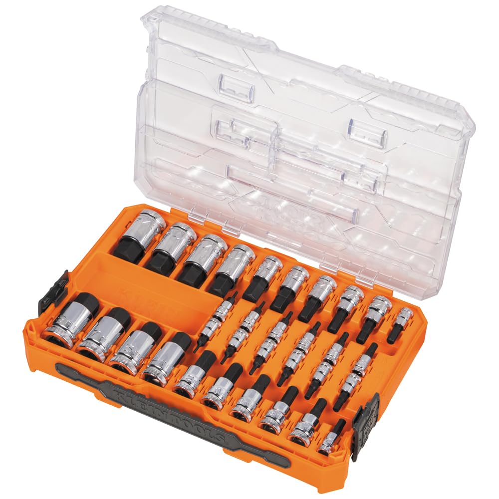 Klein Tools 65233HEX bold size markings speed recognition.