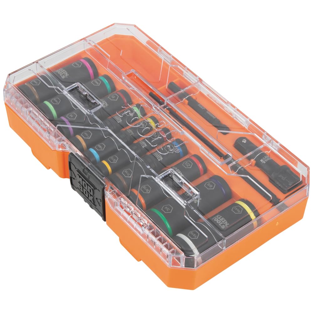 Klein Tools 65239 set with compact storage for on-site jobs.