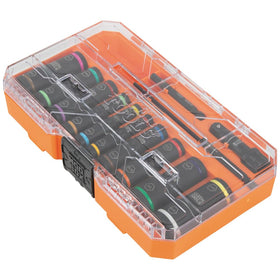 Klein Tools 65239 set with compact storage for on-site jobs.