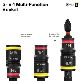 Klein Tools SAE sizes cover common fasteners for many applications