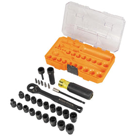 Klein Tools 65400KNECT chicklet bits for quick bit changes.