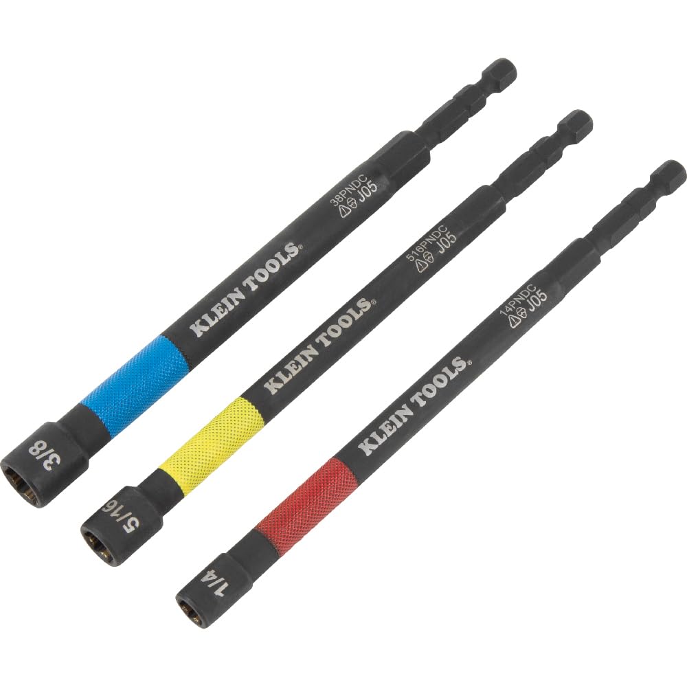 Klein Tools 65411PK3 corrosion-protective finish for durability.