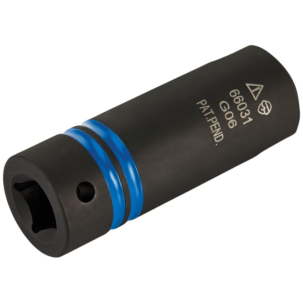 Klein Tools 66031 in use with impact driver for pole hardware tasks