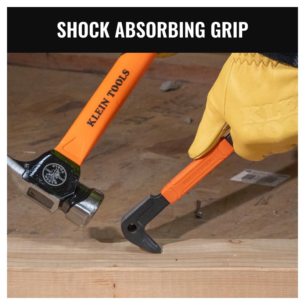 Klein Tools 66091 nail puller corrosion-resistant body for durability