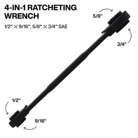 Klein Tools 68215 pass-through design enables longer bolts in tight places