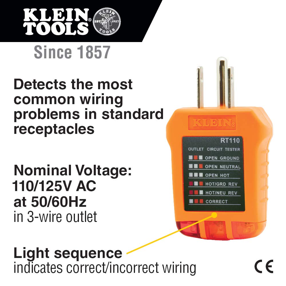 Klein Tools 69149P test leads and batteries included for immediate field use