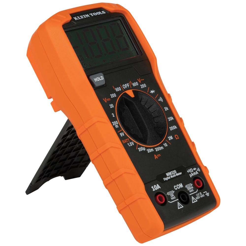 Klein Tools 69355 RT250 backlit LCD shows wiring conditions at a glance