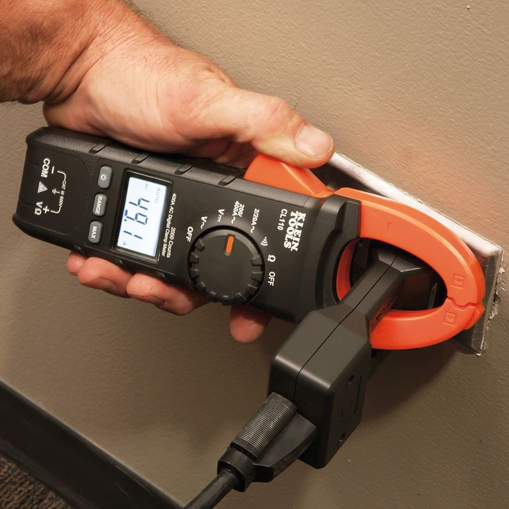 Klein Tools 69409 line splitter is compatible with many clamp meters.