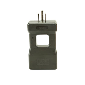 Klein Tools 69409 line splitter enables voltage checks with probes.