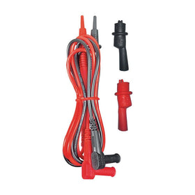 Klein Tools 69410 removable alligator clips attach securely to wires.
