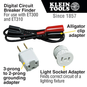 Klein Tools 69411 alligator clip adapter for testing exposed wires safely