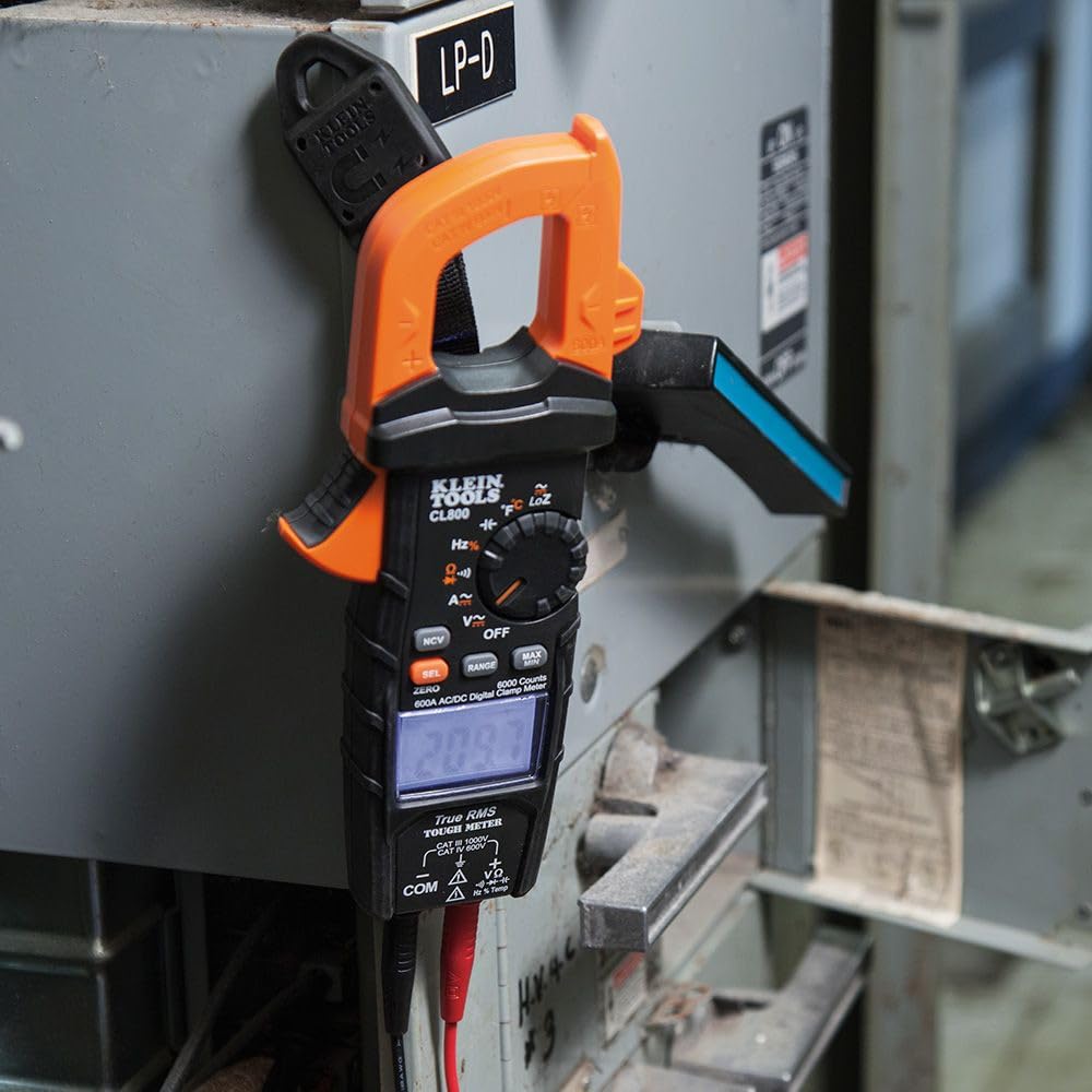 Clips into boot back for convenient storage with Klein Tools magnetic hanger