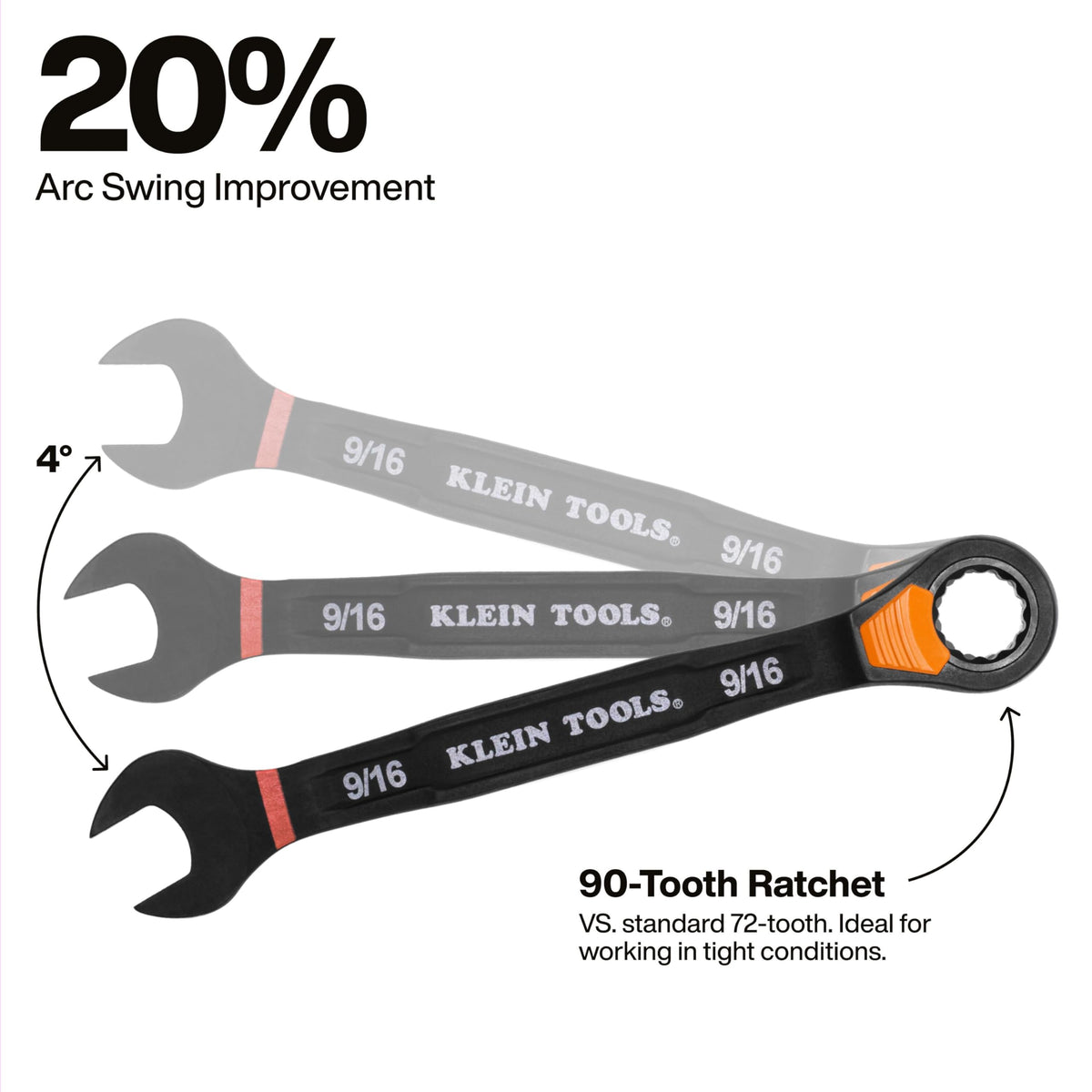 Klein Tools 69508 pass-through capability handles longer threads easily