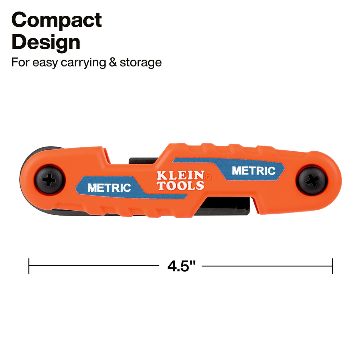 Klein Tools 70543 square-cut ends ensure full-depth socket engagement
