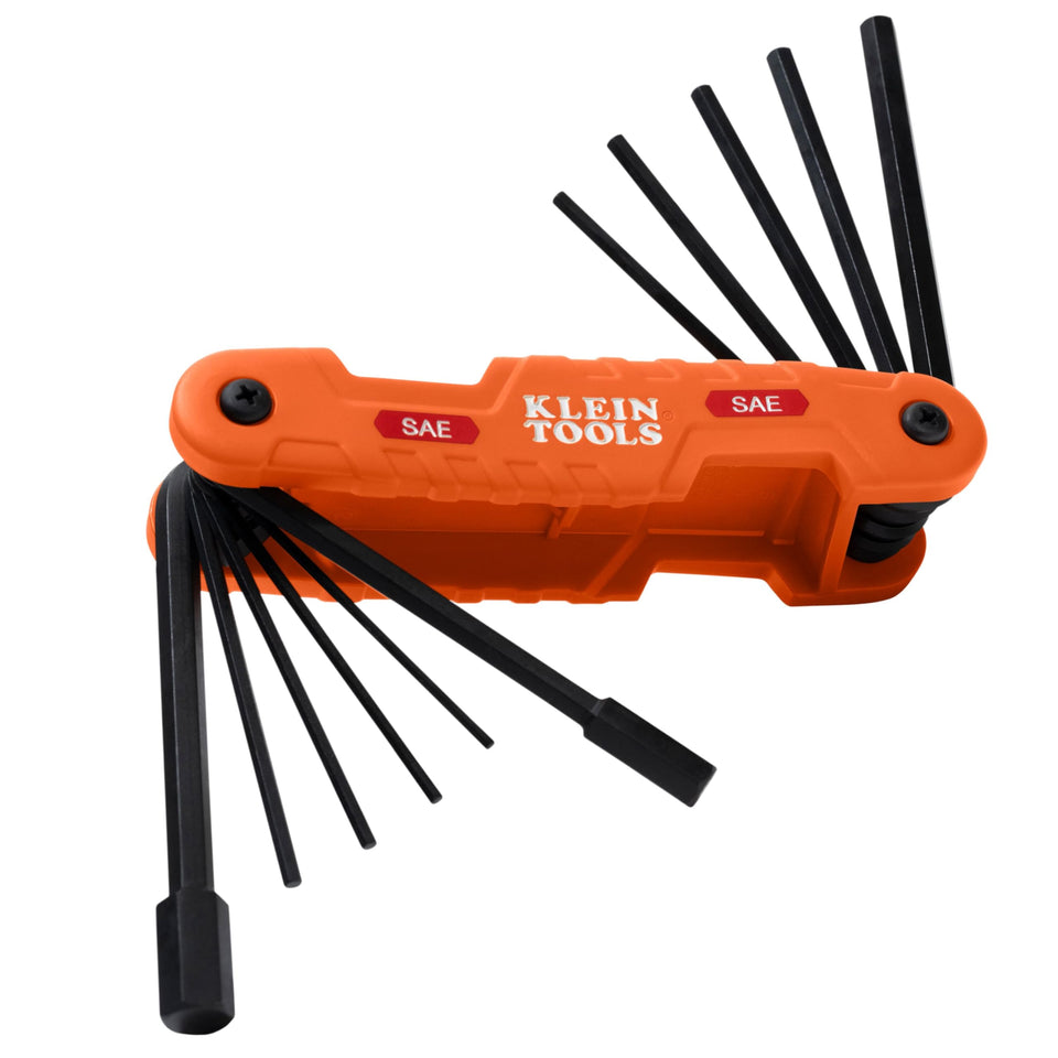 Klein Tools 70550 folding hex keys offer precise socket engagement