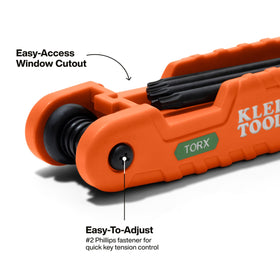 270-degree blade range enables work from multiple angles.