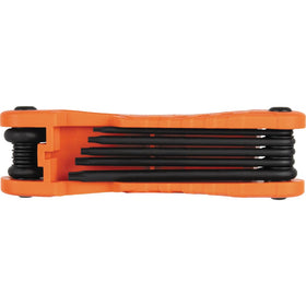 Reinforced nylon handle delivers durable, comfortable grip during use.