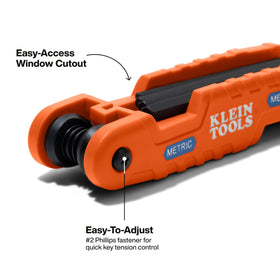 KLEIN TOOLS 70552 Heavy-duty nylon handle offers comfortable grip during long tasks.