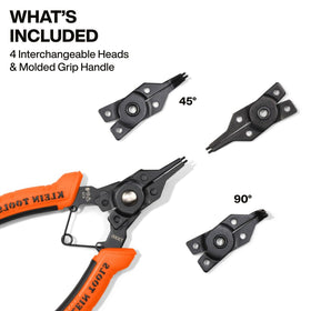 Klein Tools 73066 45-degree head for tight space access.