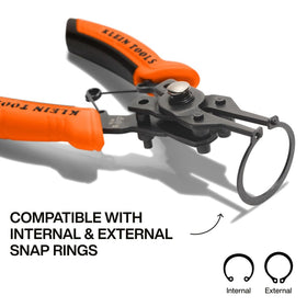 Klein Tools 73066 ergonomic grip improves comfort on long jobs.